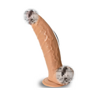 12" Extra-Large Thick Dildo with Strong Suction Cup, Curved Design for G-Spot & Anal