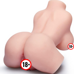 3-in-1 Torso Male Masturbator with Realistic Boobs, Vagina, and Anal for Men