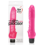 Slim Pink Thrusting Vibrator – Realistic Waterproof Stimulator for G-Spot & Clitoral