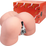 5.5LB Realistic Male Sex Doll, Mini Butt Stroker with Tight Vaginal & Anal Entries