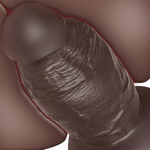 3.8'' Diameter Thick Girthy Dildos, 7.5 Inch Silicone Fat Dildo Huge Butt Plug With Suction Cup & No Balls For Deeper Anal Stretcher, Massive Penis Anal Plug Sex Toy For Advanced Men Couple Women