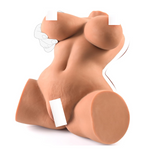 10LB Realistic Male Masturbator Torso with Textured Vagina, Anal & E-Cup Breasts