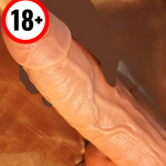 10 Inch Realistic Uncut Big Dildo, Huge Thick Real Feel Dual Density Silicone Dildos With Suction Cup, Wide Foreskin Dildo Sex Toy For Men And Women Sexual