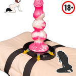 Suction Cup Dildo Mount Saddle – Hands-Free Sex Pillow & Toy Holder for Solo Play