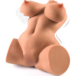 10Lb Sex Doll Torso For Men, 3In1 Realistic Male Masturbators Pocket Pussy With E-Cup Big Boobs Ass, Lifelike Female Sex Dolls With Textured Vagina Anal, Adult Sex Toys & Anal Sex Toy For Men Pleasure