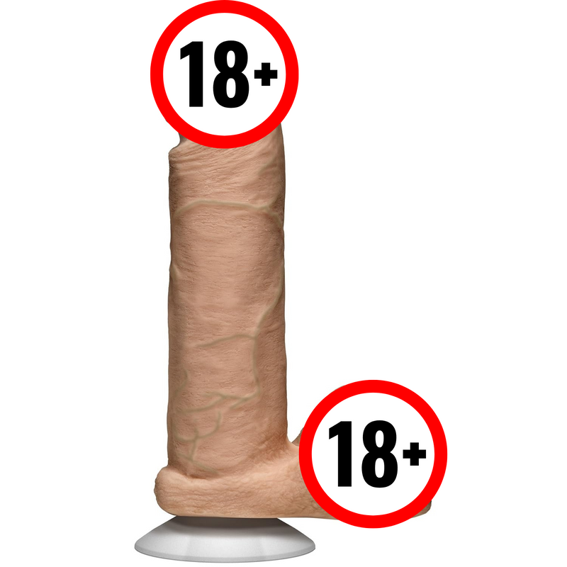 The Realistic Cock With Removable Suction Cup - Ultraskyn - 8 Inch - F-Machine And Harness Compatible Dildo - Vanilla