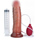 10 Inch Squirting Dildo Huge Penis Liquid Silicone Big Realistic Dildo Thick Adult Sex Toys For Women G-Spot And Men Anal Large Prostate Massage
