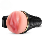 Realistic Male Masturbator with Textured Pocket Pussy, 7.5in Depth, Soft & Fleshy