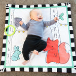 Gone Campin†Woodland Sensory Activity Baby Play Gym With Canopy & Milestone Tracking - 0+ Months