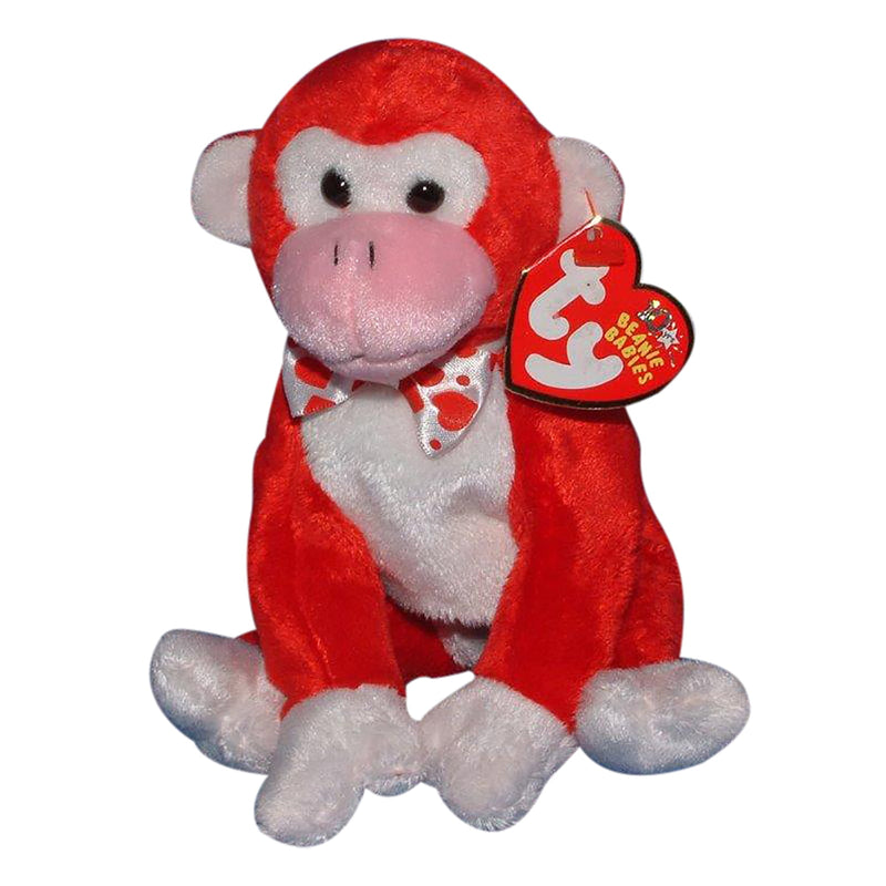 Beanie Baby: Valentine Monkey | Stuffed Animal | Mwmt'S
