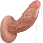 3.5'' Diameter Xxl Huge Thick Wide Dildo,12 Inch Big Dual Density Silicone Realistic Massive Dildos No Balls For Deeper Sex,Giant Large Anal Dildo Adult Sex Toys For Advanced Gay Men Female