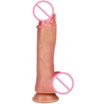 Realistic Dildo Anal Dildo Beads On The Glans Adult Sex Toys, Suction Cup Penis Surface Design With Testicles Intensify Pleasure During Female Masturbation