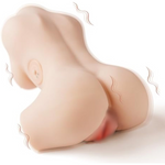 Vibrating Sex Doll Male Masturbator - 5.29Lb Vibrating Sex Dolls For Men Masturbation With 10 Vibration Modes, 3 In 1 Female Sex Doll Torso With Big Boobs,Vagina,Anal,Vibrating Male Sex Toys