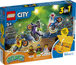 LEGO City Stuntz Value Set 3 Minifigures 3 Bikes and Carrying Case 66707