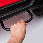 12V Kids Ride On Truck Car With Parent Remote Control & 2 Seater, 5.5 Ah Battery Powered Toy Car With Spring Suspension, 3 Speeds, Led Lights, Bluetooth For Girl Boy Red