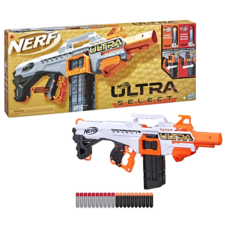 Ultra Select Fully Motorized Blaster, Includes Clips And Darts