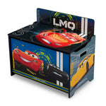 Disney Pixar Cars Deluxe Wood Toy Box by Delta Children, Greenguard Gold Certified