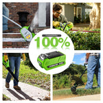 29472 For Greenworks 40V Lithium G-Max Battery 29462 29482 29252 20202 24252 6Ah