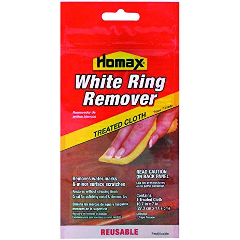Homax No Scent White Ring Remover 1 pk Wipes