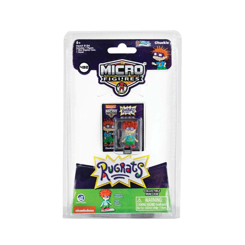 Super Impulse World's Smallest Rugrats Chuckie Micro Figure NEW IN STOCK