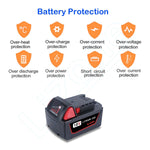 2Pk New M18 Lithium Xc 6.0 Ah Extended Capacity Battery 48-11-1860