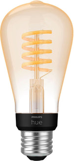 Philips Hue White Ambiance Filament ST19 Bluetooth LED Smart Bulb