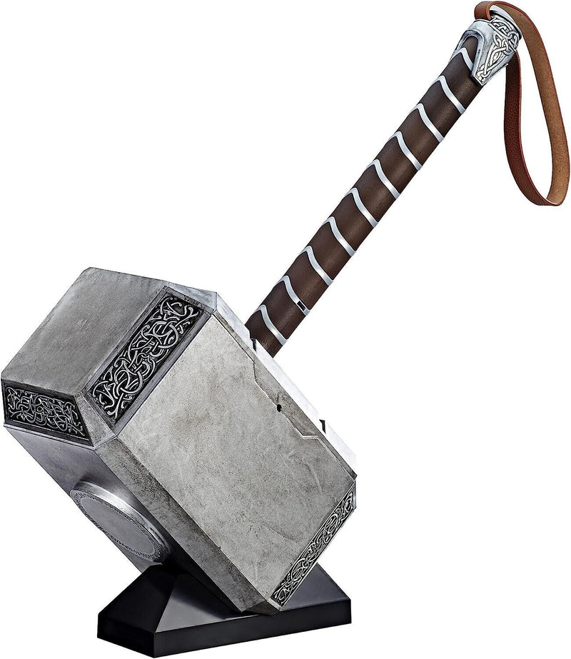 Hasbro Marvel Legends Series Mjolnir Premium Electronic Roleplay Hammer