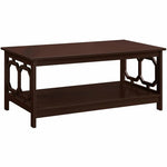 Omega Coffee Table In Espresso Wood Finish