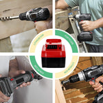 2Pack 18V Lithium Ion Battery for Porter Cable 18 Volt PC18B PC18BL PC18BLX Tool