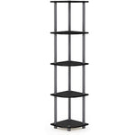 Turn N Tube 5 Tier Corner Display Rack Multipurpose Shelving Unit