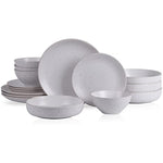 Stone Lain Lauren Stoneware Dinnerware Set 16 Piece Service For 4