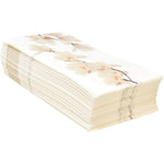 100 Floral White Magnolia Blossom Cocktail Napkins For Wedding Party