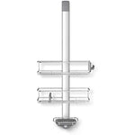 Over-Door Shower Caddy Stainless Steel and Anodized Aluminum