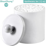 Dispenser Apothecary Jars Bathroom Set with Labels