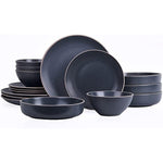 Stone Lain Lauren Stoneware Dinnerware Set 16 Piece Service For 4