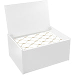 Clear Dryer Sheets Container with Lid for Laundry Room