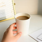 12 Oz White Disposable Paper Cups 300 Pack