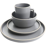 16 Piece Round Kitchen Dinnerware Sets Service For Four