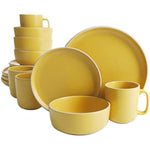 16 Piece Round Kitchen Dinnerware Sets Service For Four