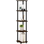 5 Tier Corner Display Rack Multipurpose Shelving Unit