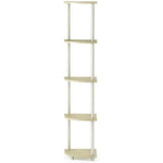 5 Tier Corner Display Rack Multipurpose Shelving Unit