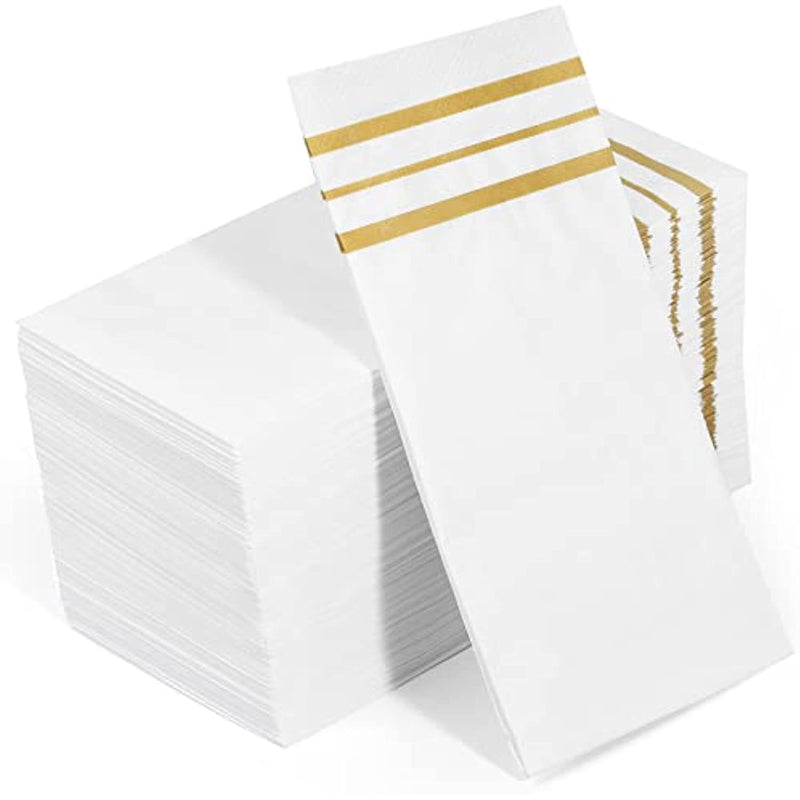 100 Pcs Paper Napkins Disposable Hand Towels For Dinner