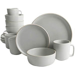 16 Piece Round Kitchen Dinnerware Sets Service For Four