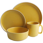 16 Piece Round Kitchen Dinnerware Sets Service For Four