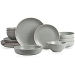Stone Lain Lauren Stoneware Dinnerware Set 16 Piece Service For 4