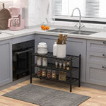 Bamboo Stackable Shoe Shelf Storage Organizer