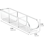 Plastic Packet Organizer Kitchen Storage Containers for Sugar, Salt, Pepper, Sweeteners & Tea Bags