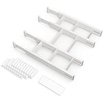 Kitchen Adjustable Drawer Organizers With Labels