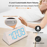 Wooden Digital Alarm Clocks for Bedrooms