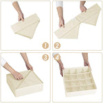 Fabric Foldable Dresser Closet Organizers